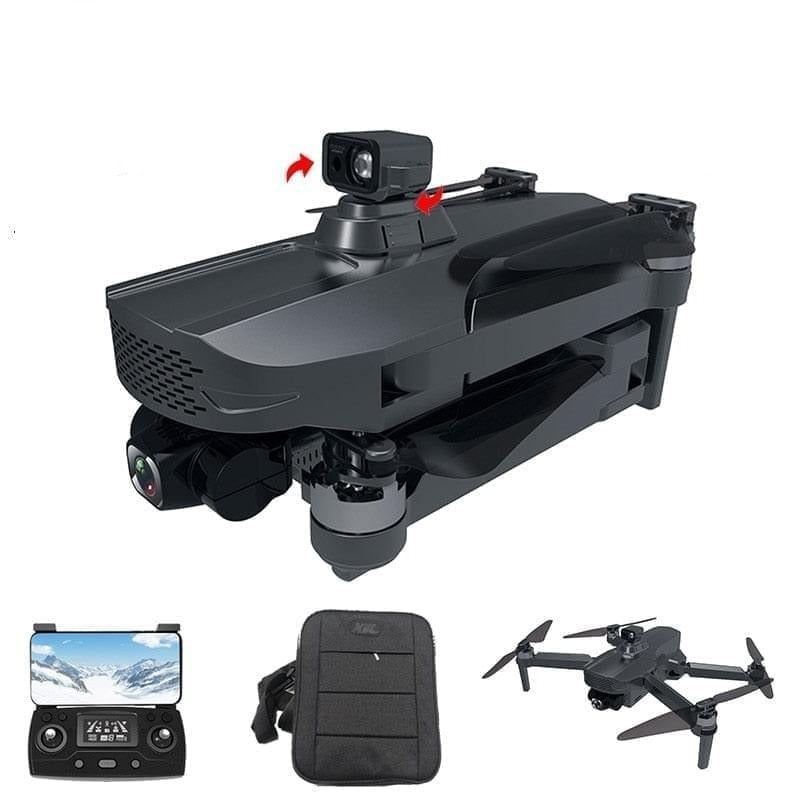 2024 New 11 Pro/Max Drone – 4K HD Professional Dual HD Camera Three-Axis EIS Gimbal Brushless Motor Foldable Quadcopter RC 3000km Professional Camera Drone