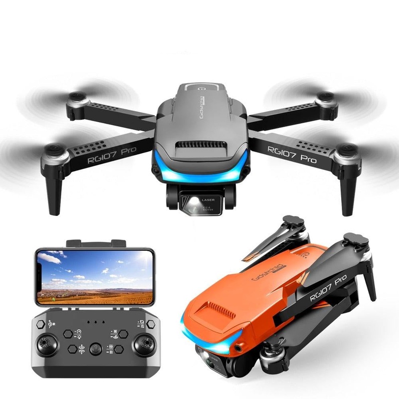 2024 NEW RG107 Drone – Obstacle Avoidance Electrically Adjustable Camera RC 4K HD Dual Optical Flow Positioning Four Axis Aircraft