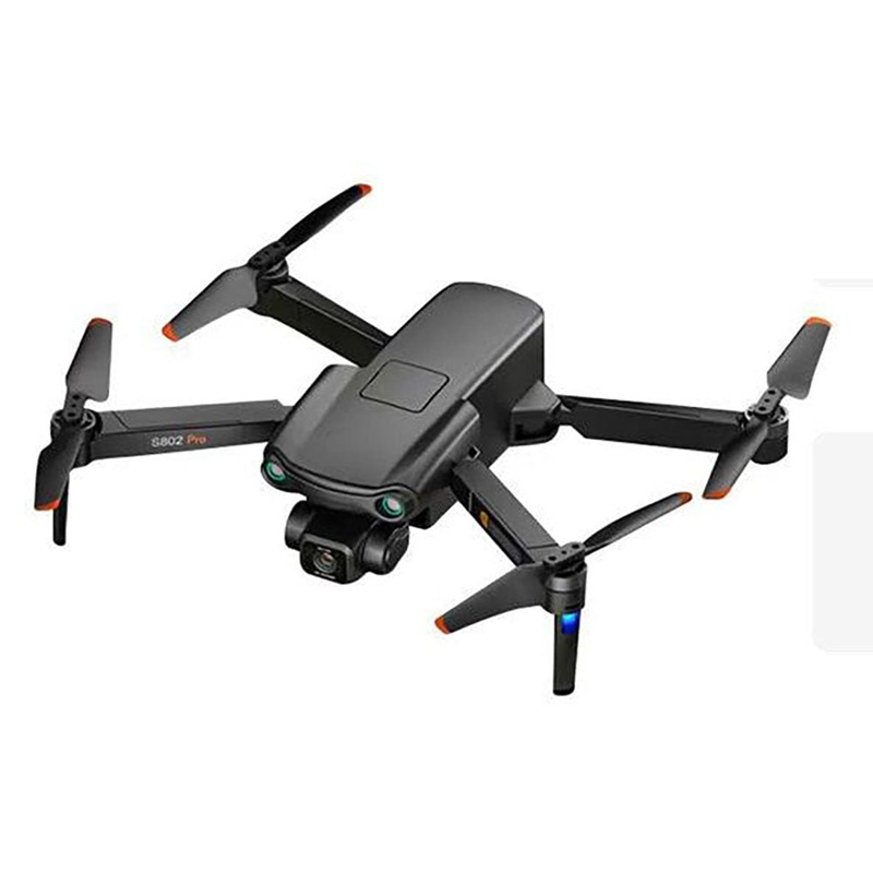 2024 New S802 GPS Drone – 8K HD Professional 3-Axis EIS Gimbal Camera 360 Obstacle Avoidance Brushless Motor Foldable Quadcopter Professional Camera Drone