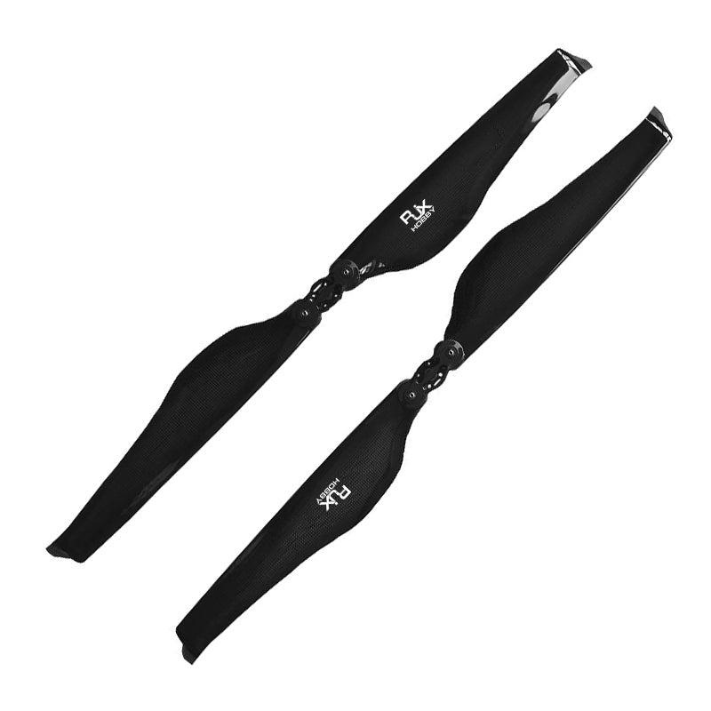 1 Pair RJXHOBBY 31.2×10.2 / 32.2×10.5 / 34.2×11.2 / 36.2×11.8 / 36.2×14 Inch Carbon Fiber Folding Propeller for Drone