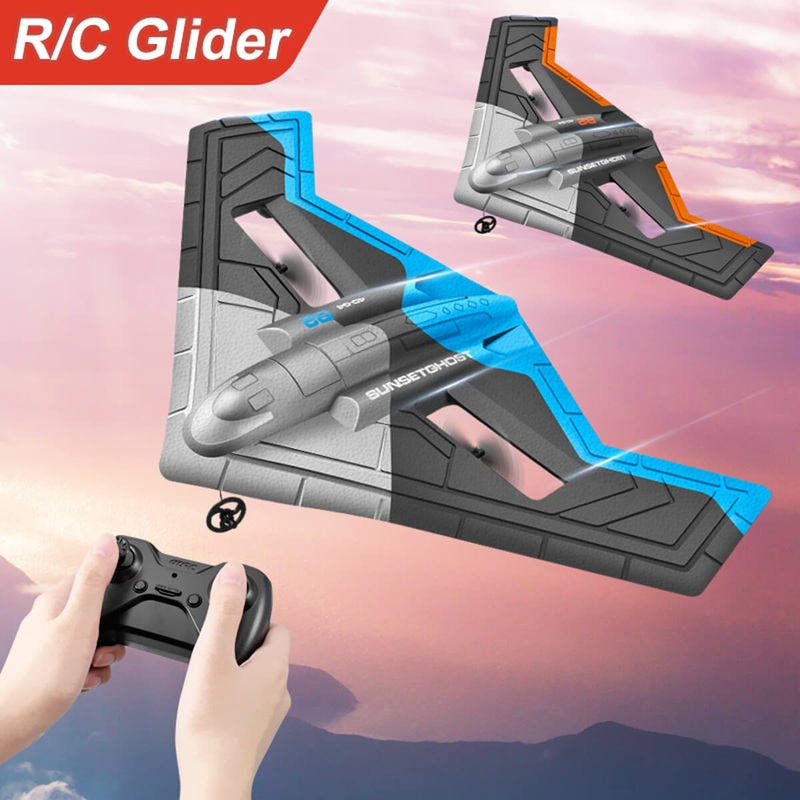4D-G4 Remote Control Combat Aircraft 2-channel Glider with Lighting Function